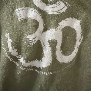 Green Om Symbol Sweatshirt